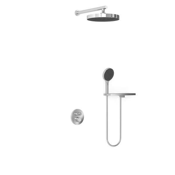 Душевой комплект Vincea Inspire VSFW-3I22MT2RCH встраиваемый, термостатический, двухрежимный, хром Душевой комплект Vincea Inspire VSFW-3I22MT2RCH встраиваемый, термостатический, двухрежимный, хром