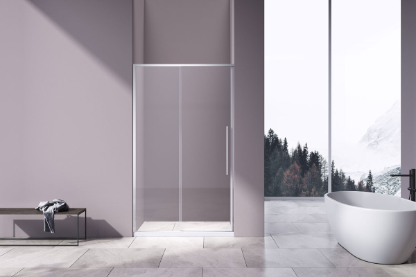 Душевая дверь Vincea Slim-N VDS-4SN110CL, 1100, хром, стекло прозрачное