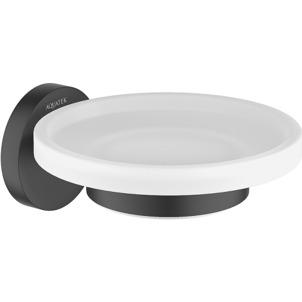 Мыльница Aquatek Европа AQ4103MB Черная матовая Мыльница Aquatek Европа AQ4103MB Черная матовая