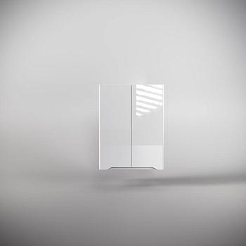 Подвесной шкаф Style Line "Марелла мини 600" Люкс антискрейтч белый глянец, PLUS, СС-00002422