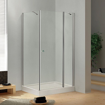 Cezares Triumph-AH-1-100/80-P-Cr-R душевой уголок