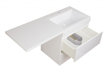 Тумба для комплекта Style Line Даллас 130 Люкс Plus подвесная