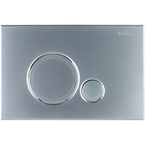 Кнопка смыва BelBagno SFERA, цвет-хром матовый, BB016-SR-CHROME.M