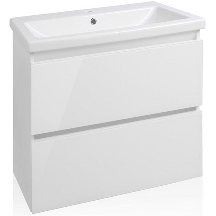 Тумба для комплекта Style Line Даймонд 60 Люкс Plus подвесная, белая