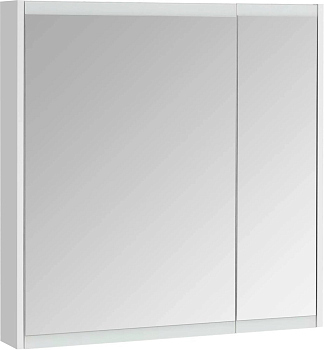 Зеркальный шкаф Акватон Нортон 80 белый 1A249202NT010