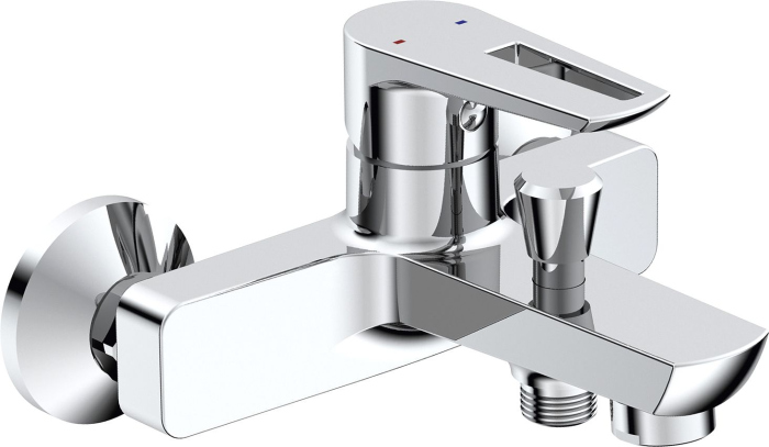 Смеситель для ванны и душа BelBagno Rowena ROW-VASM-CRM