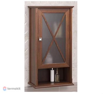 Шкаф Opadiris Палермо 46 подвесной 1 створч., цвет свет.орех, правый, 00-00007334