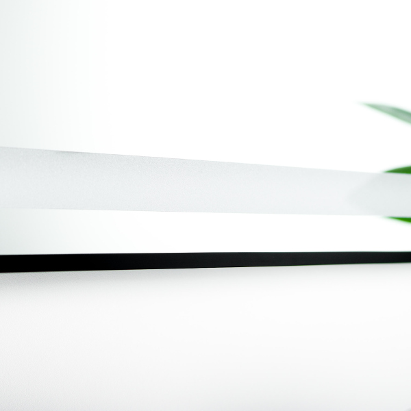 Зеркало FIXSEN с подсветкой LED прямоугольное 90х70 см черное (FX-2090B)