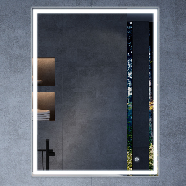 Зеркало Vincea LED VLM-3VN600 600х800 c сенсорным выключателем и диммером