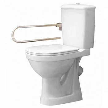 Унитаз напольный Оскольская керамика Персона Комфорт 42301120006 с откидным поручнем