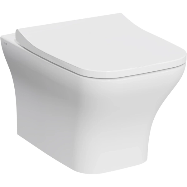 Подвесной Безободковый унитаз Vitra Zentrum Square, 7484B003-0075