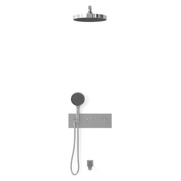 Душевой комплект Vincea VSFW-432TI2CH встраиваемый, хром