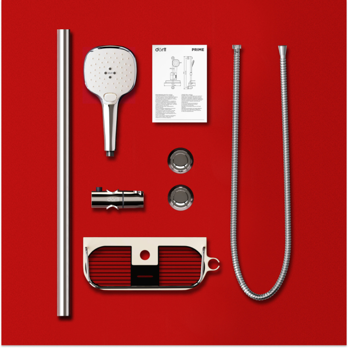 Душевой гарнитур Dorff Prime D0140000 Хром