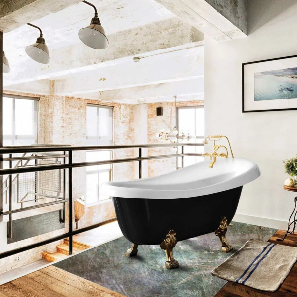 Ванна акриловая Vincea, VBT-120-1700-Cr,170х75,5