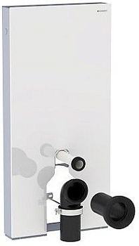 Сантехнический модуль для подвесных и напольных унитазов Geberit Monolith Plus 131.201.SI.1 с подсве