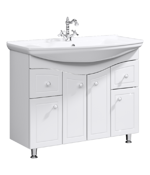 Напольная тумба без раковины AQWELLA 105см., FR0110