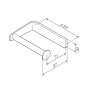 Держатель туалетной бумаги AM.PM Inspire V2.0 A50A34100