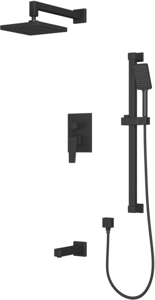 Встроенная душевая система RUSH Thira (TR3635-60Black)