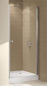 Душевая дверь в нишу Cezares Eco B-1-70-C-Cr стекло прозрачное