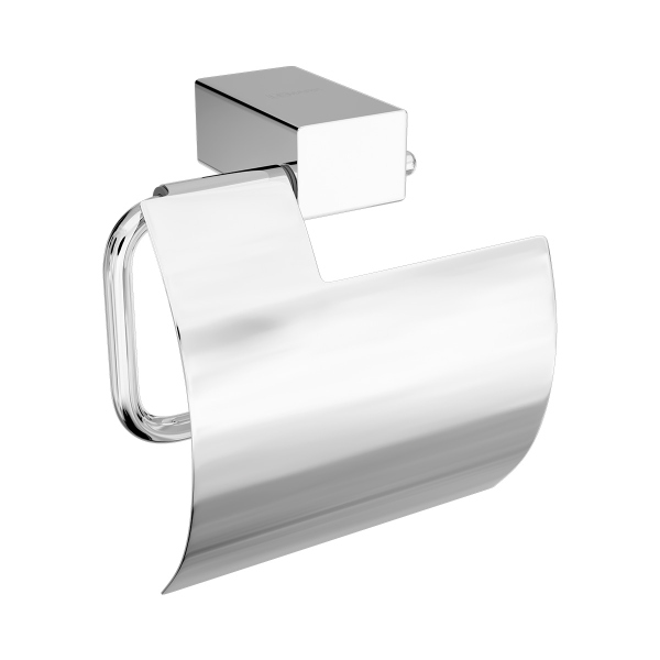 Держатель для туалетной бумаги Lemark SMOOTH LINE с крышкой, хром (9721010) Держатель для туалетной бумаги Lemark SMOOTH LINE с крышкой, хром (9721010)