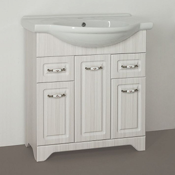 Тумба для комплекта Style Line Олеандр-2 75 Люкс, рельеф пастель