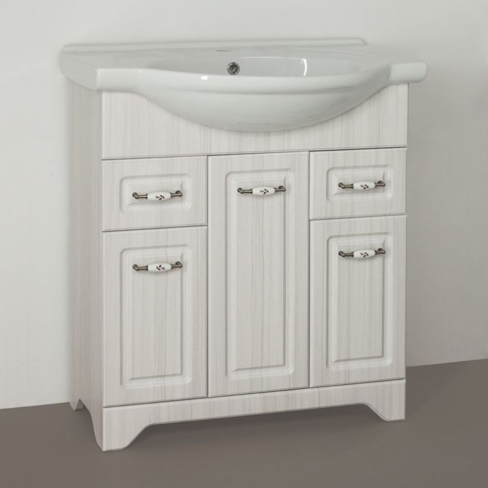 Тумба для комплекта Style Line Олеандр-2 75 Люкс, рельеф пастель