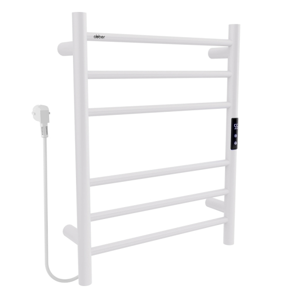 Полотенцесушитель электрический ABBER Standard AH4606MW белый матовый