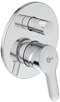 Смеситель Ideal Standard Dot 2.0 для ванны с душем, С ВНУТРЕННЕЙ ЧАСТЬЮ