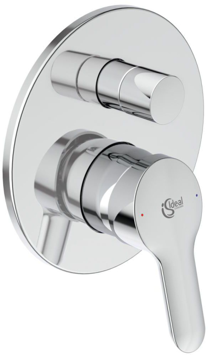 Смеситель Ideal Standard Dot 2.0 для ванны с душем, С ВНУТРЕННЕЙ ЧАСТЬЮ