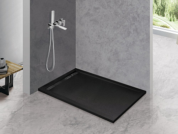 TRAY-AS-AH-160/80-30-W Поддон из искусственного мрамора