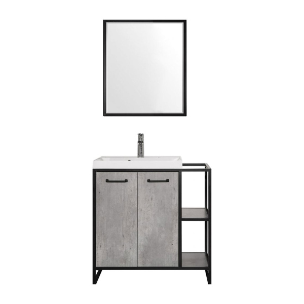 Тумба для комплекта Style Line Лофт 60/80 бетон