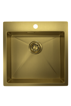 Кухонная мойка GRANULA (5151, ЗОЛОТО САТИН)