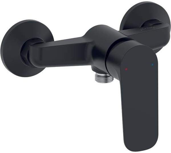 E29843-BL OSCAR смеситель для душа матовый черный