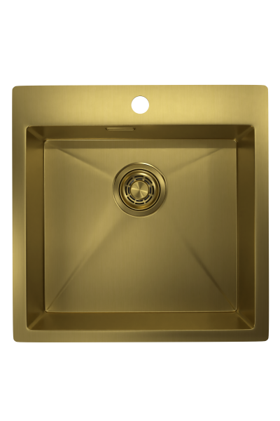 Кухонная мойка GRANULA (5151, ЗОЛОТО САТИН)
