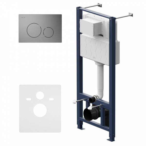 Инсталляция для подвесного унитаза с пневматической клавишей Pro L AM.PM Pro, I012704.9031