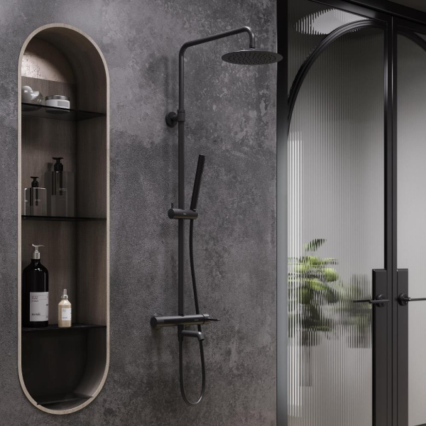 Душевая система c термостатом Damixa Scandinavian Pure, 936740300