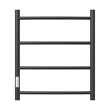 Полотенцесушитель электрический Point PN04756B П4 500x600 диммер слева, черный