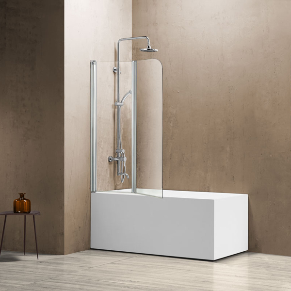 Душевая шторка на ванну Vincea VSB-12114CL, 1140*1400, хром, стекло прозрачное Душевая шторка на ванну Vincea VSB-12114CL, 1140*1400, хром, стекло прозрачное