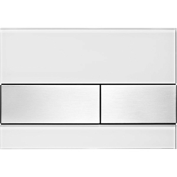 Стеклянная Клавиша смыва унитаза TECE для системы с двойным смывом, 9240801