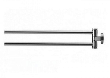 Полотенцедержатель двойной хром Duravit T D-CODE 0099221000