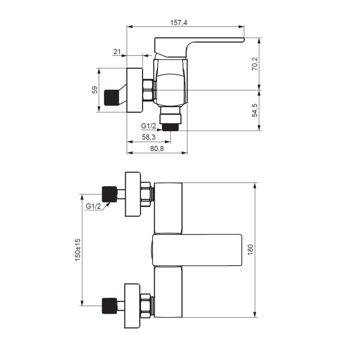 Смесители для душа Damixa Gala, 532000000