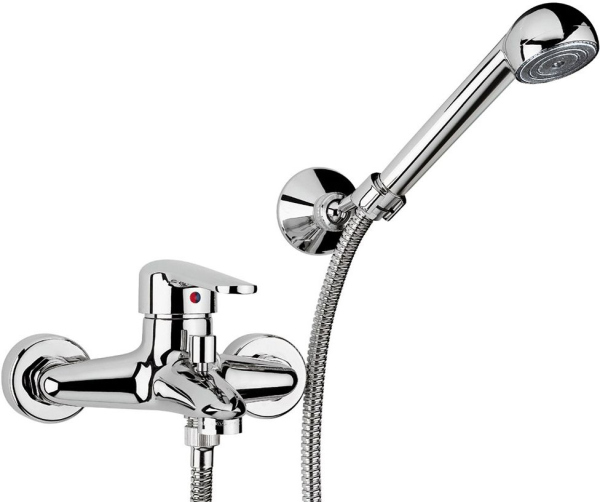 Смеситель Paini Cooper 80CR105KM для ванны с душем