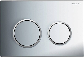 Кнопка смыва Geberit Omega 20 115.085.KH.1 хром/матовый хром