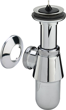 Сифон для раковины Viega 102845 с пробкой