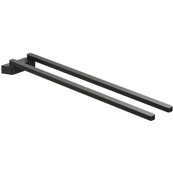 Полотенцедержатель (поворотный), 42 см TD 340.20 черный