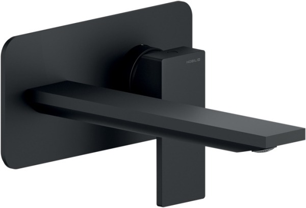 SE124198/1BM SEVEN смеситель для раковины (внешняя часть), матовый черный