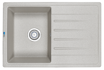 Кухонная мойка GRANULA Standart (7602, БАЗАЛЬТ)
