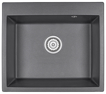 Кухонная мойка GRANULA (6001, ГРАФИТ)
