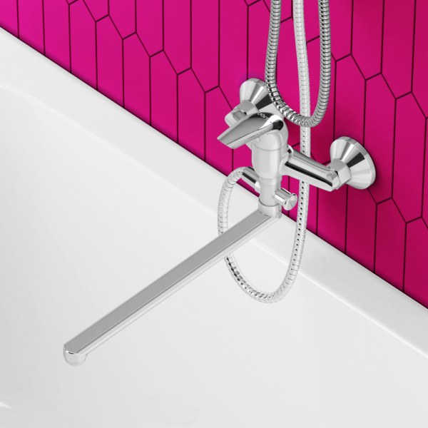 Смеситель для ванны/душа с душ.гарнитуром Dorff Stark, D1109500