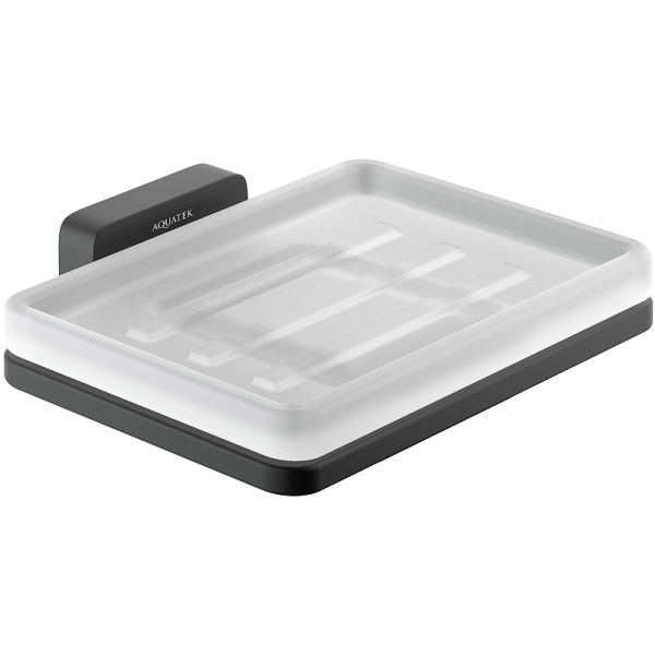 Мыльница Aquatek Либра AQ4303MB Черная матовая Мыльница Aquatek Либра AQ4303MB Черная матовая